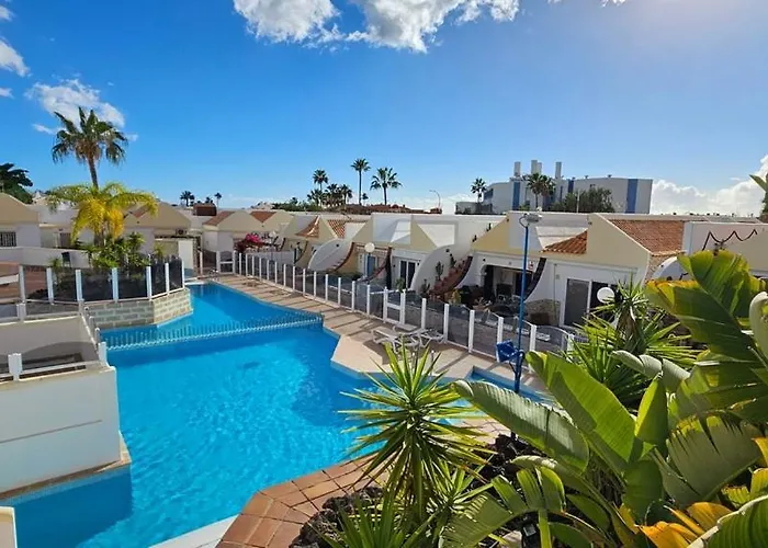 Atlantic Erica - The Palms - 4 Pools & Garden - Golf Del Sur Apartamento